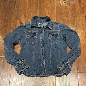 Mavi Blue Jean Jacket Shirt